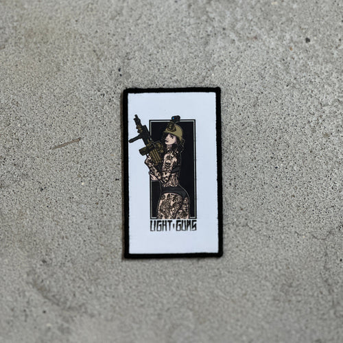 Light Guns Pin Up Patch