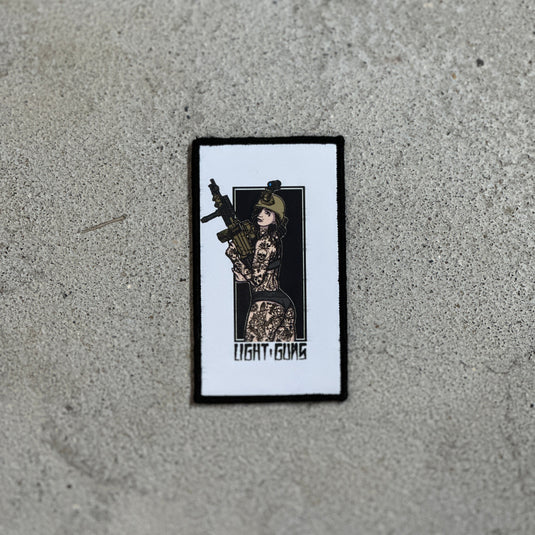 Light Guns Pin Up Patch