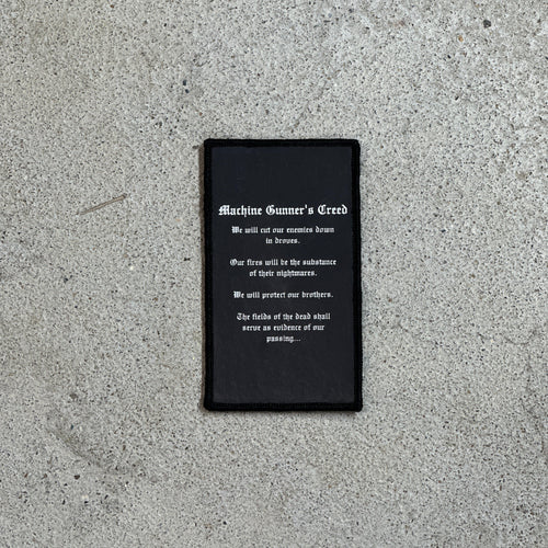 Machine Gunner's Creed Patch