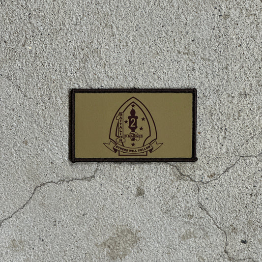 1st Battalion 2d Marines Flak Patch