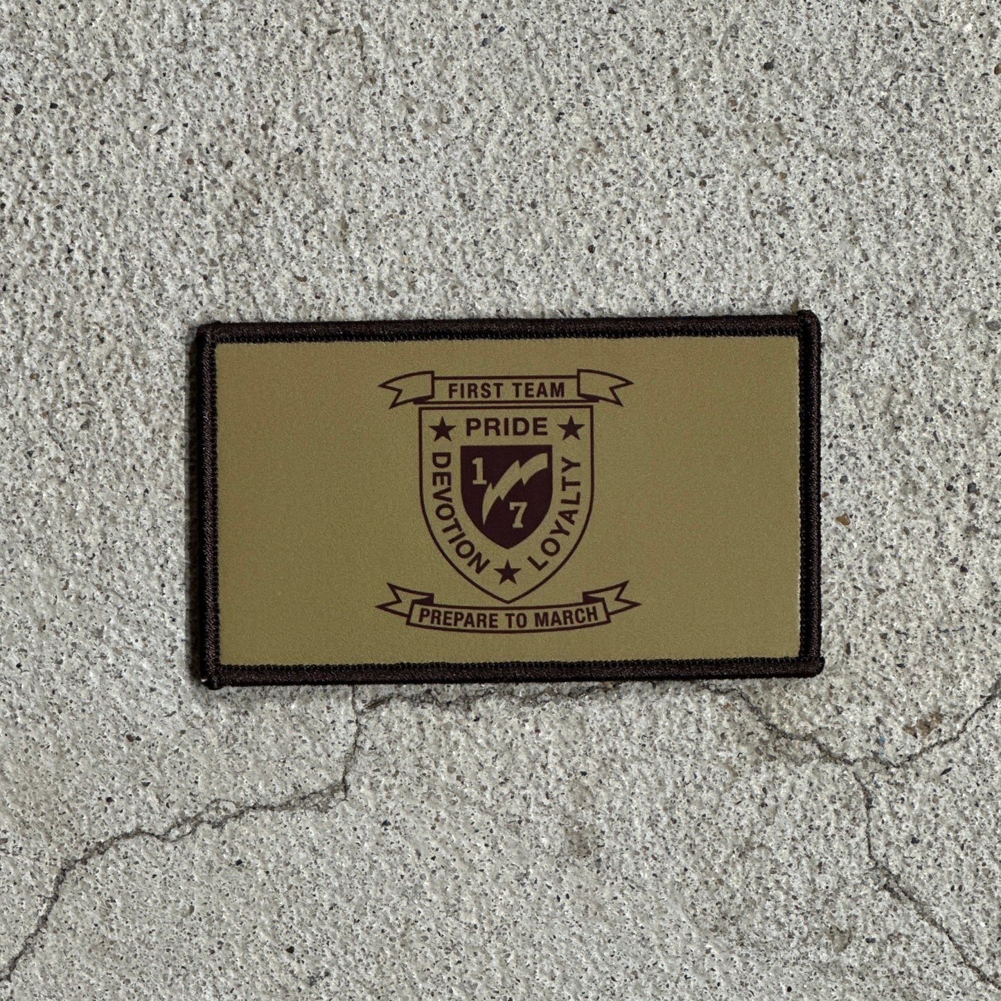 1st Battalion 7th Marines Flak Patch