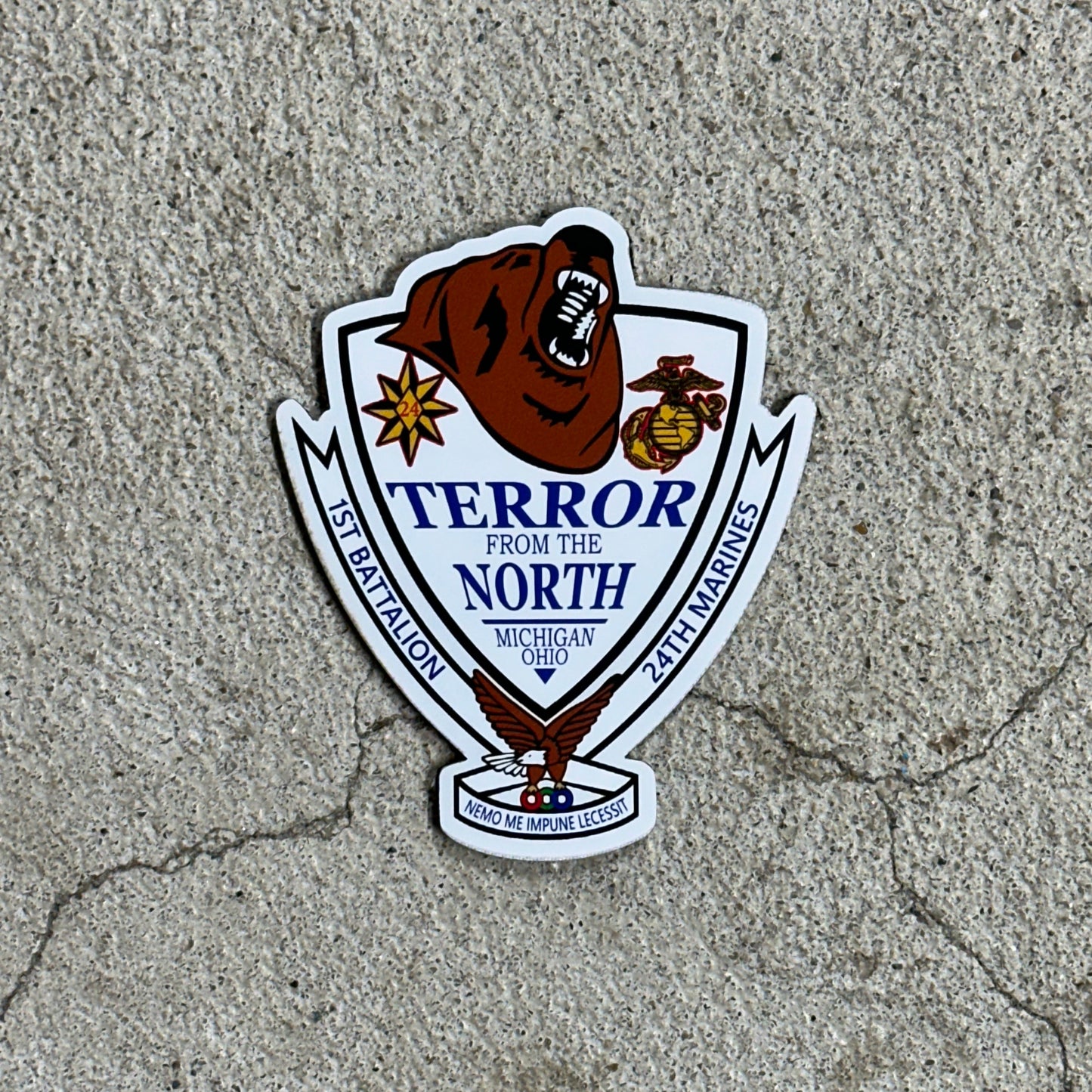 1st Battalion 24th Marines Patch