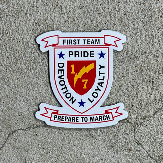 1st Battalion 7th Marines Patch