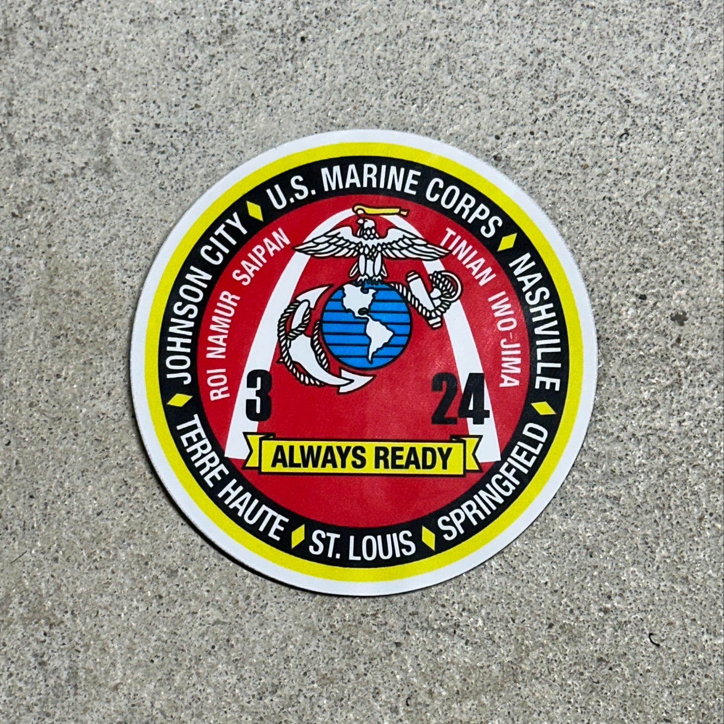 3d Battalion 24th Marines Patch