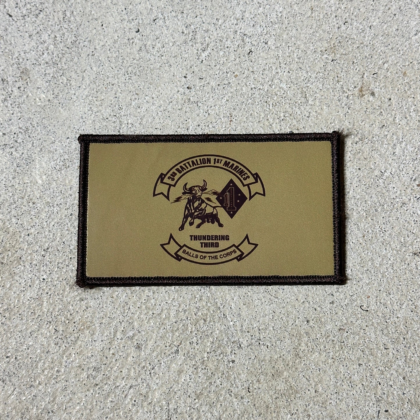 3d Battalion 1st Marines Flak Patch