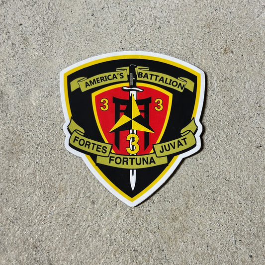 3d Battalion 3d Marines Patch