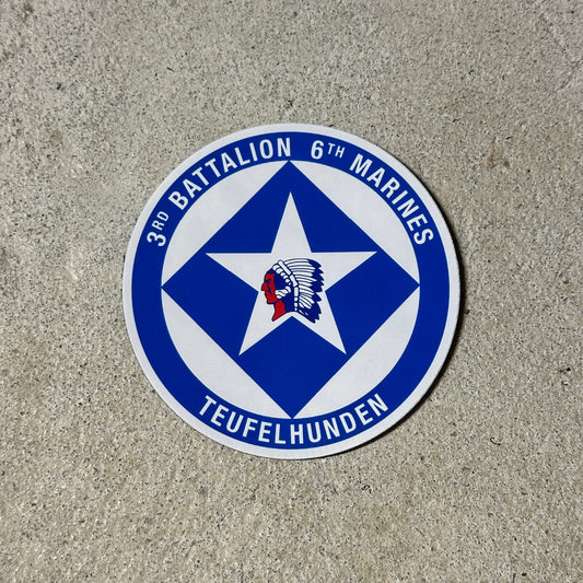 3d Battalion 6th Marines Patch