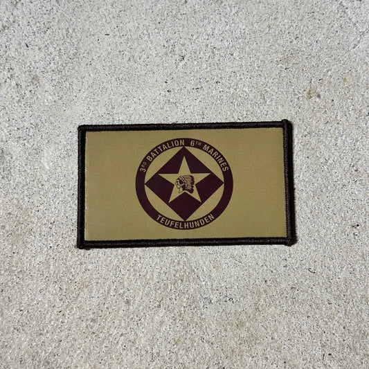 3d Battalion 6th Marines Flak Patch