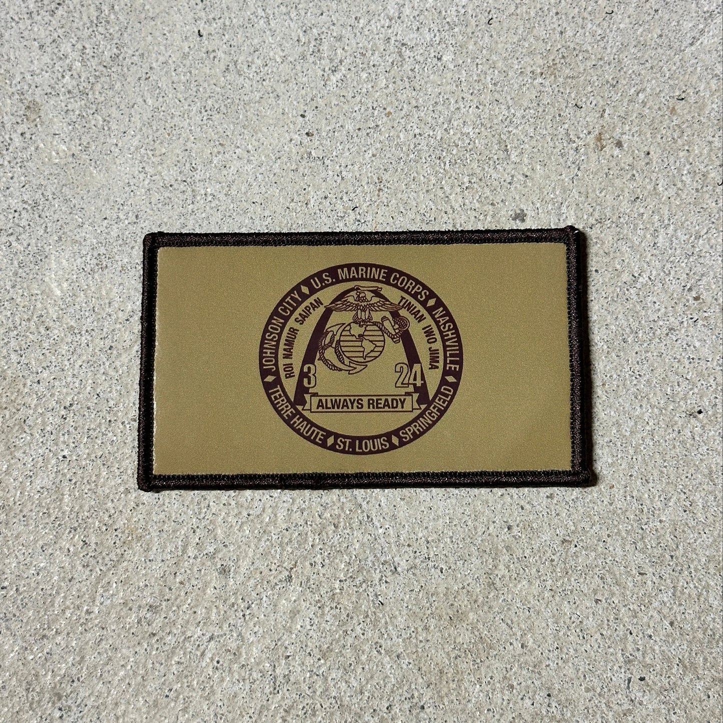 3d Battalion 24th Marines Flak Patch