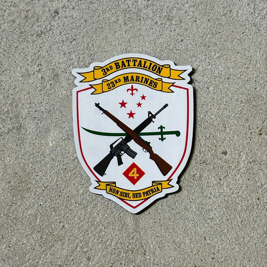 3d Battalion 23d Marines Patch
