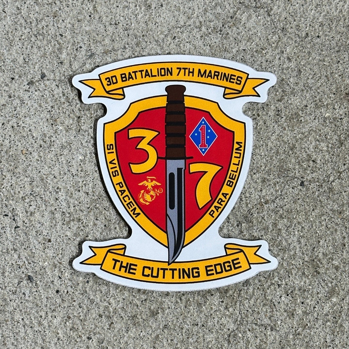 3d Battalion 7th Marines Patch