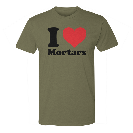 I Love Mortars Tee