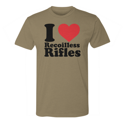 I Love Recoilless Rifles Tee