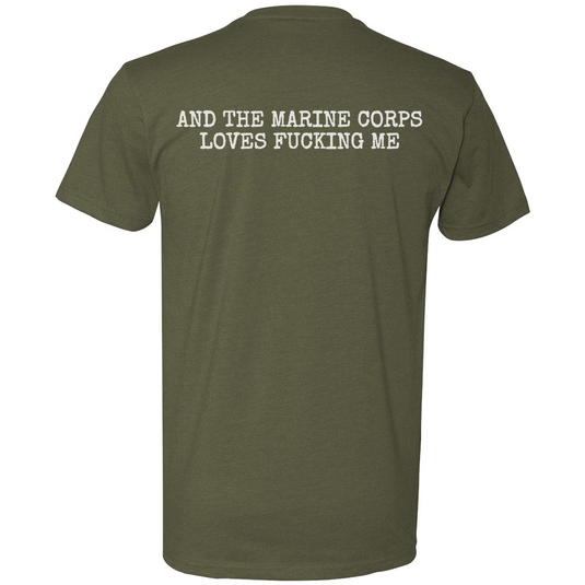 I Love the Marine Corps Tee