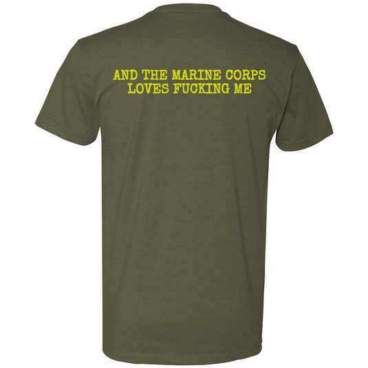 I Love the Marine Corps Tee