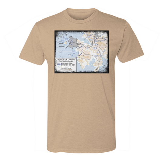 Inchon Battle Map Tee