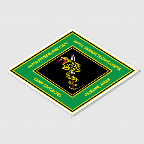 Jungle Warfare Training Center Sticker