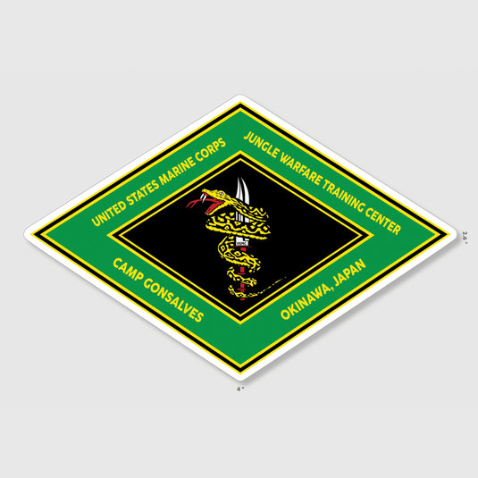 Jungle Warfare Training Center Sticker