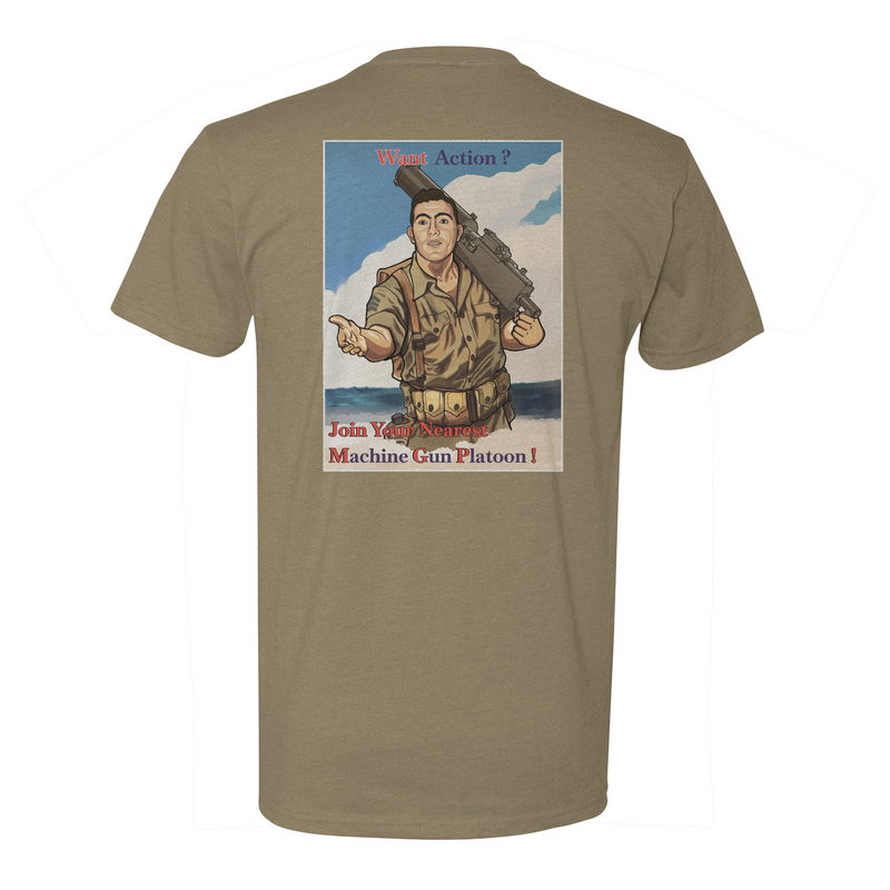 Load image into Gallery viewer, Join the Machine Gun Platoon Tee
