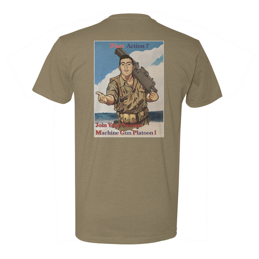 Join the Machine Gun Platoon Tee
