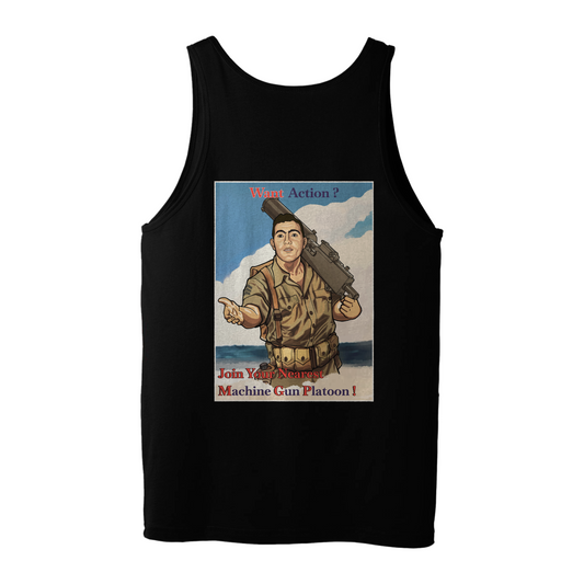 Join the Machine Gun Platoon Tank