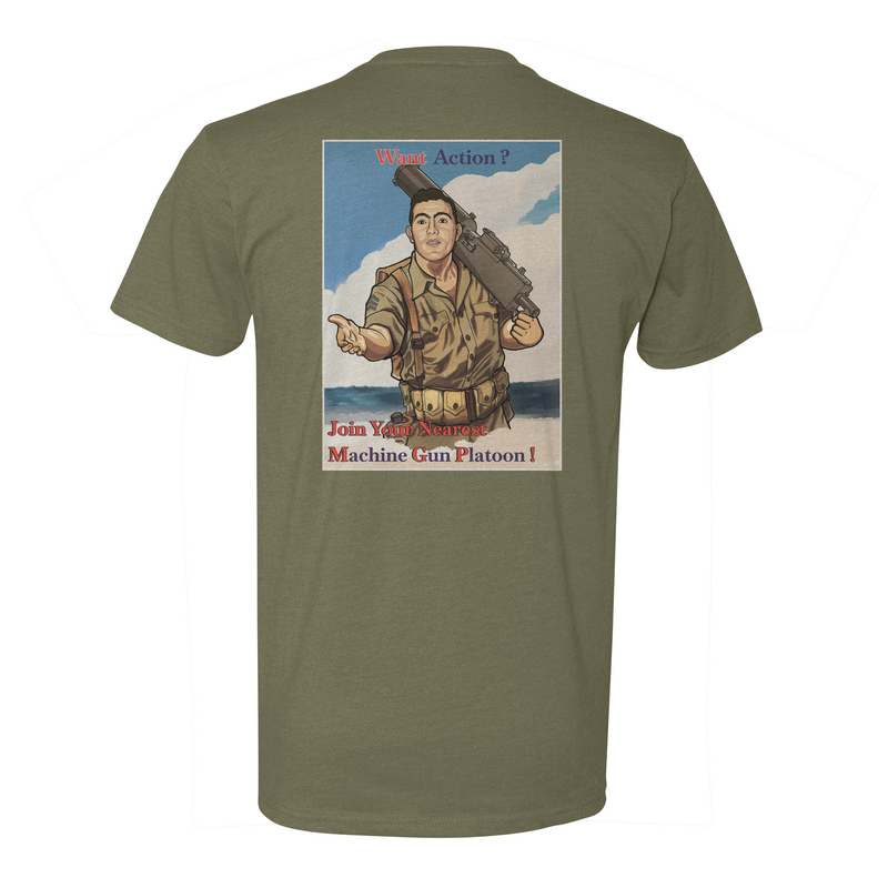 Load image into Gallery viewer, Join the Machine Gun Platoon Tee
