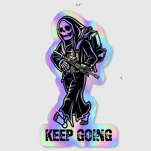 Keep Going Sticker