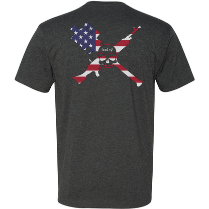 LAAD Up American Flag Logo Tee
