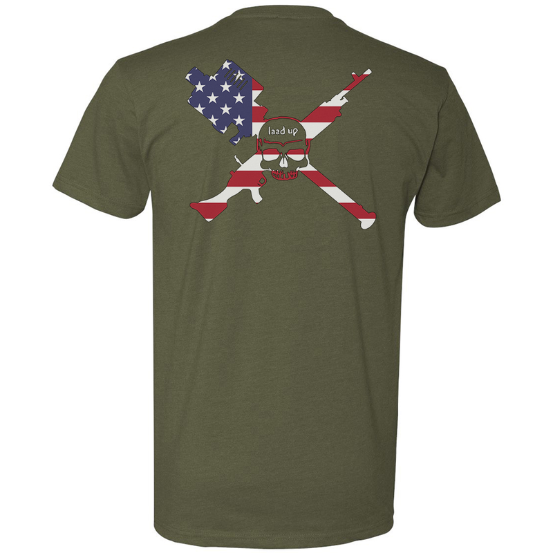 Load image into Gallery viewer, LAAD Up American Flag Tee
