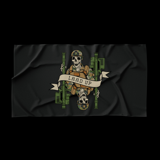 LAAD Gunner Death Card Flag
