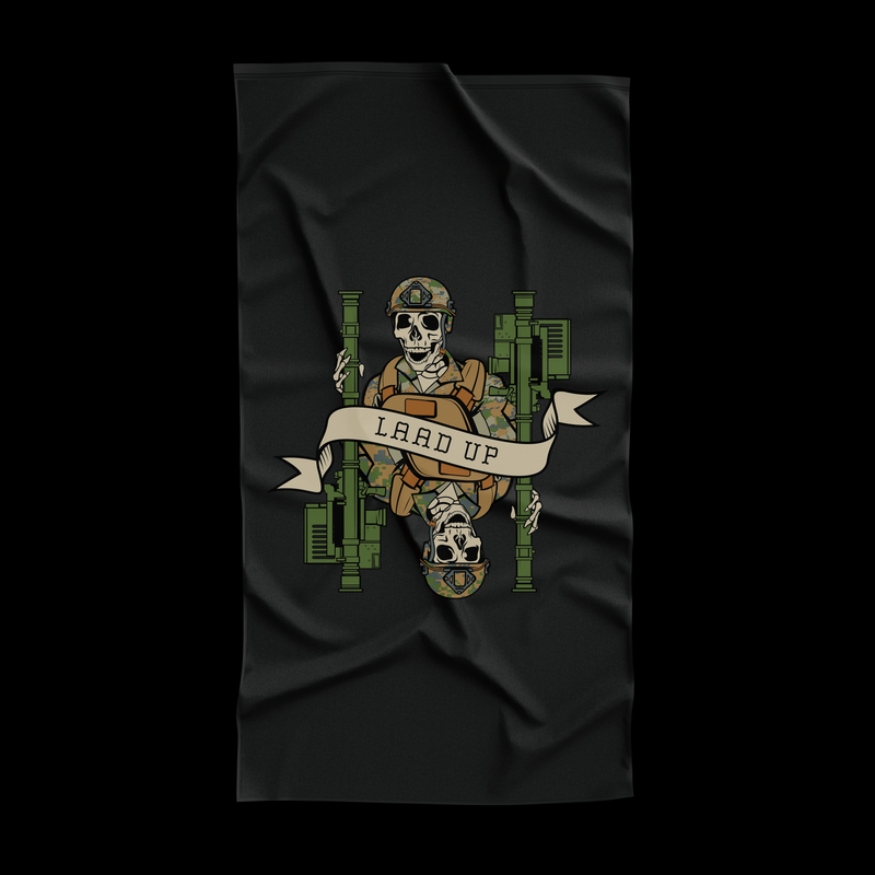 Load image into Gallery viewer, LAAD Gunner Death Card Flag
