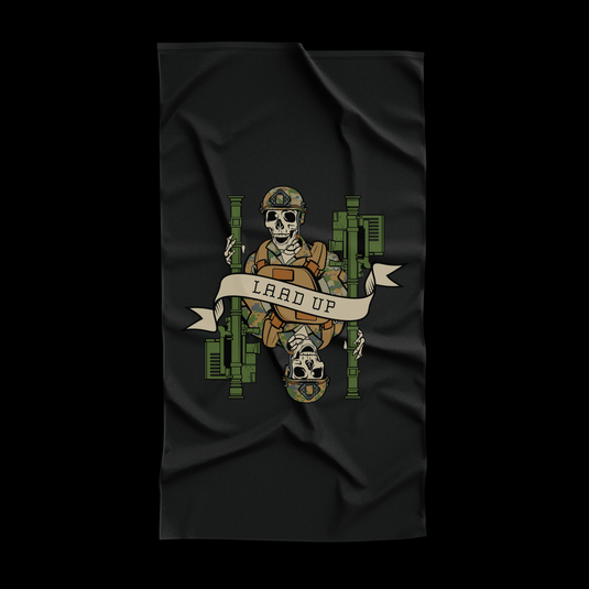 LAAD Gunner Death Card Flag