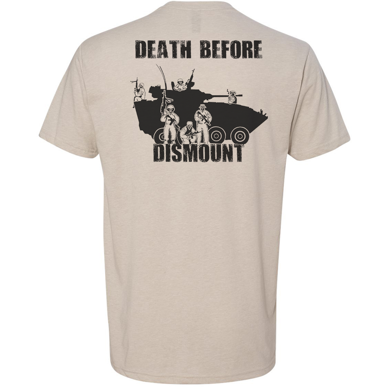 Load image into Gallery viewer, LARSOC Death Before Dismount Tee
