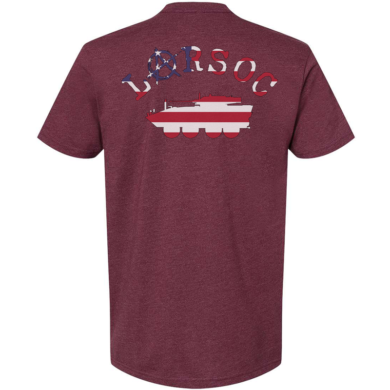 Load image into Gallery viewer, LARSOC Up American Flag Tee
