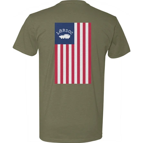 LARSOC Up American Flag