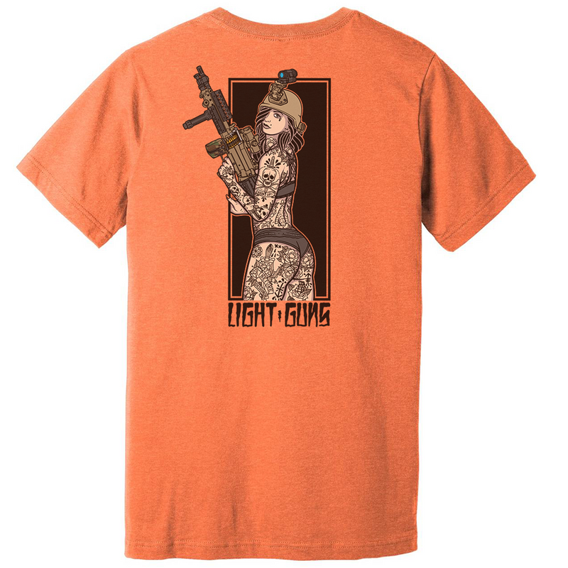 Load image into Gallery viewer, Light Guns Pin Up Tee
