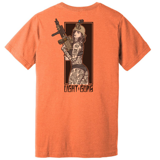 Light Guns Pin Up Tee