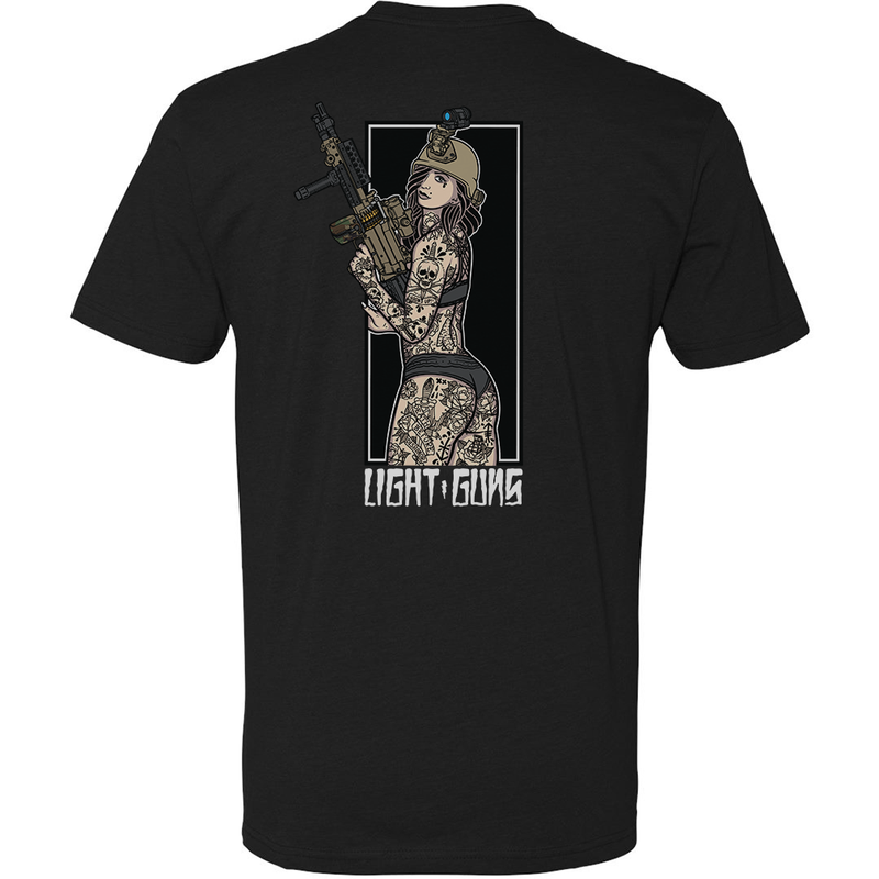 Load image into Gallery viewer, Light Guns Pin Up Tee
