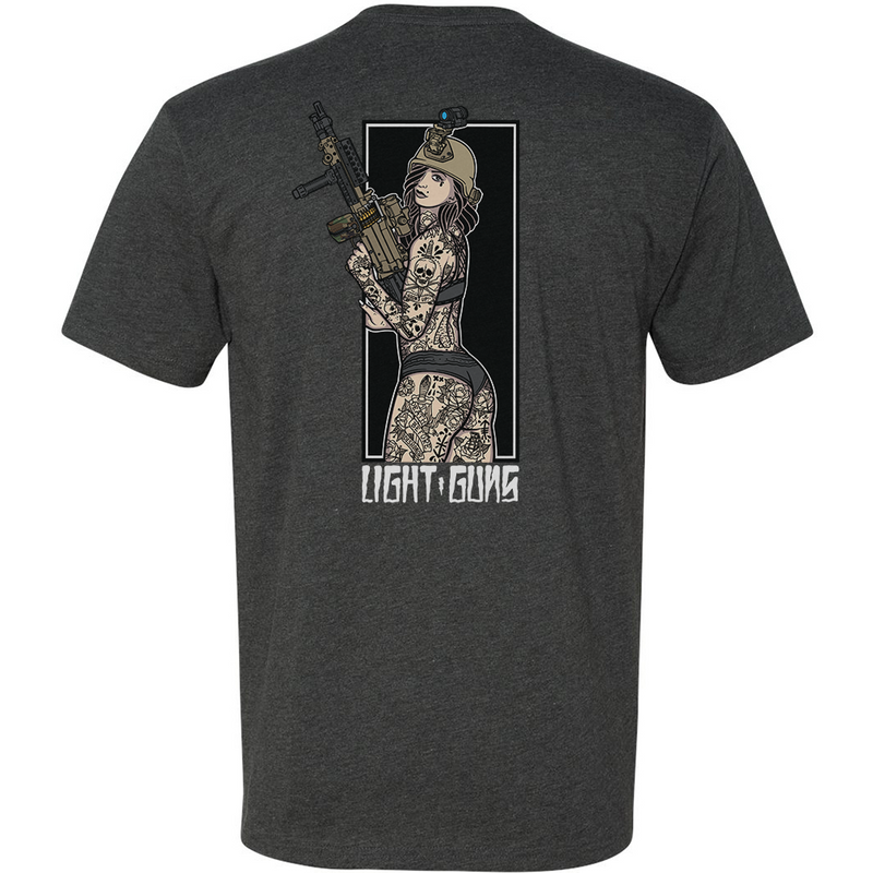 Load image into Gallery viewer, Light Guns Pin Up Tee
