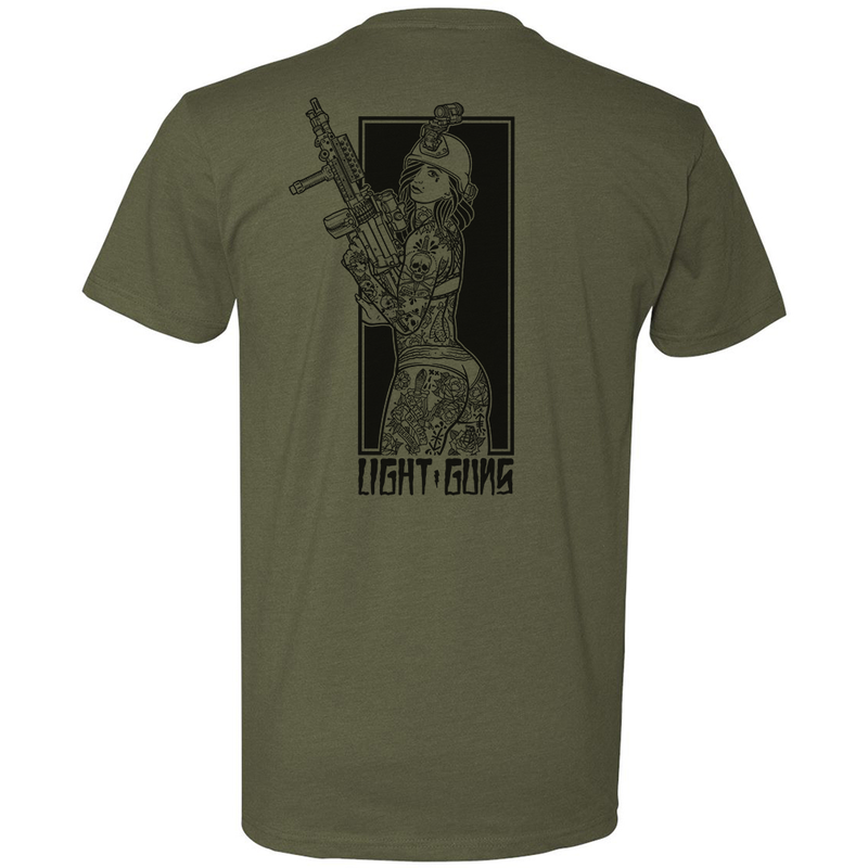 Load image into Gallery viewer, Light Guns Pin Up Tee
