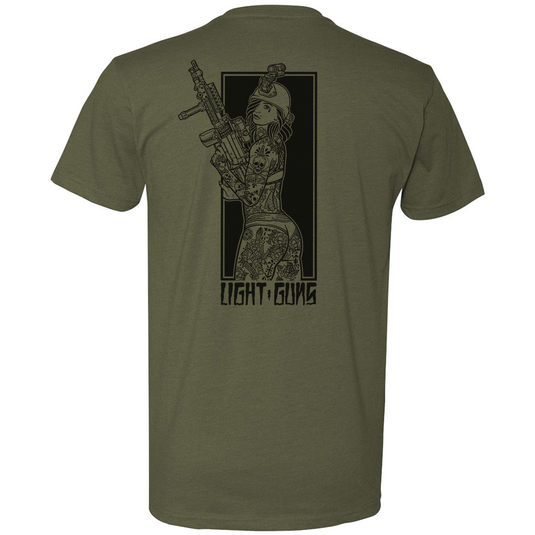 Light Guns Pin Up Tee