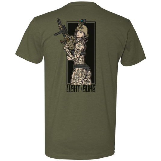 Light Guns Pin Up Tee