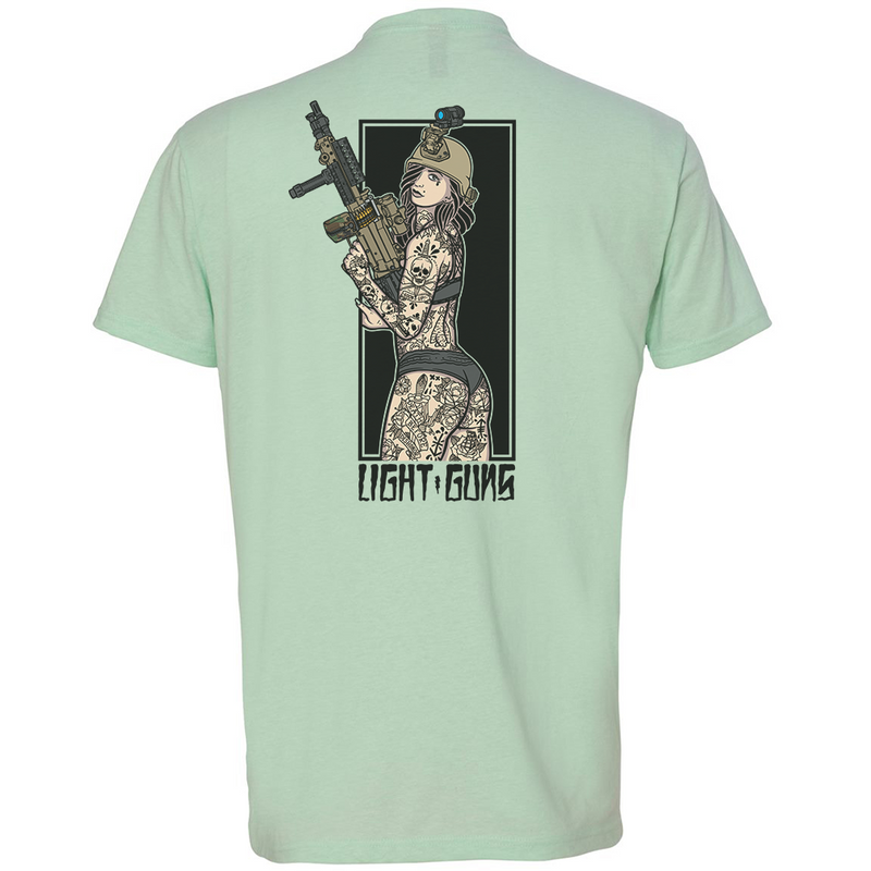 Load image into Gallery viewer, Light Guns Pin Up Tee
