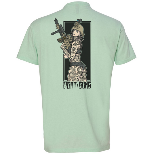 Light Guns Pin Up Tee