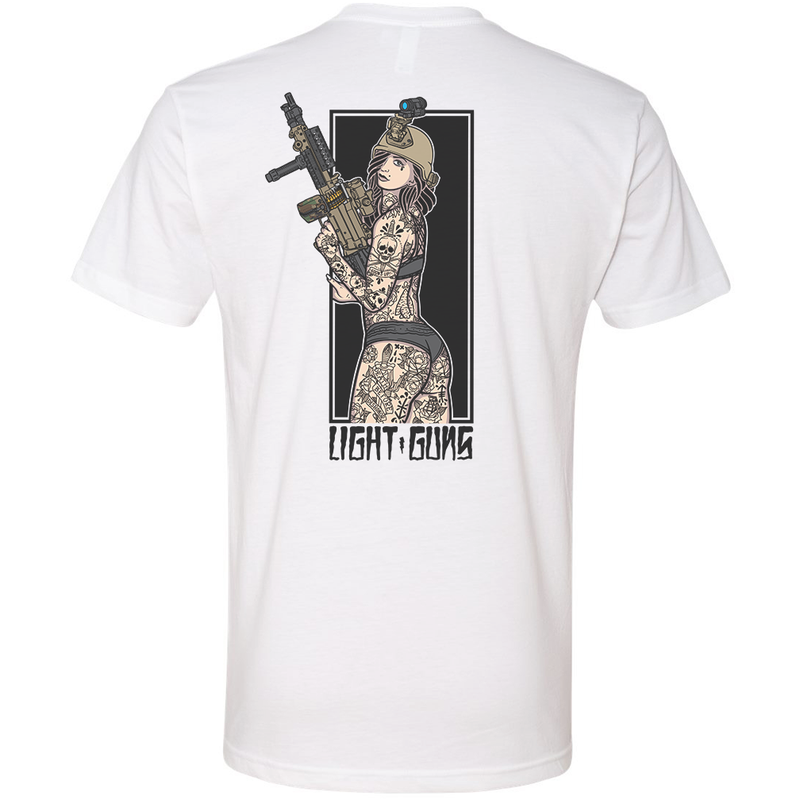 Load image into Gallery viewer, Light Guns Pin Up Tee
