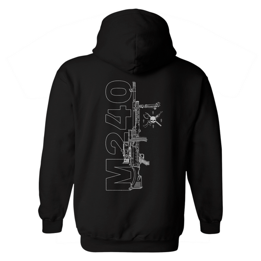 M240 Diagram Hoodie