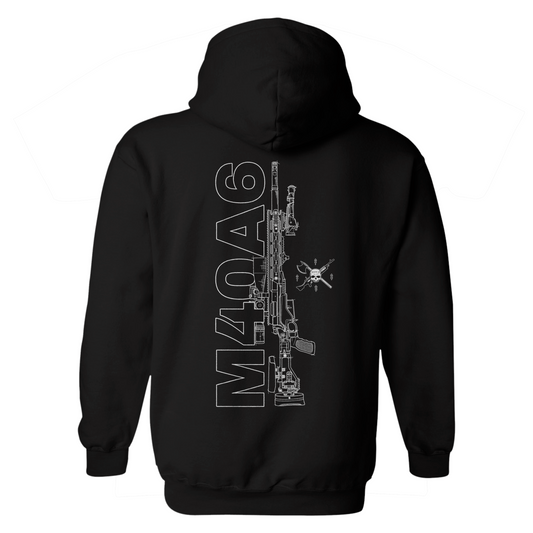 M40A6 Diagram Hoodie