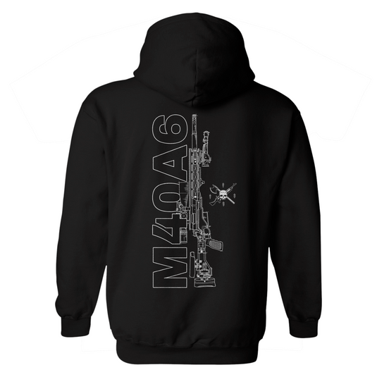 M40A6 Diagram Hoodie
