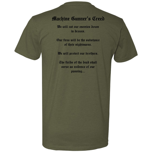 Machine Gunner's Creed Tee