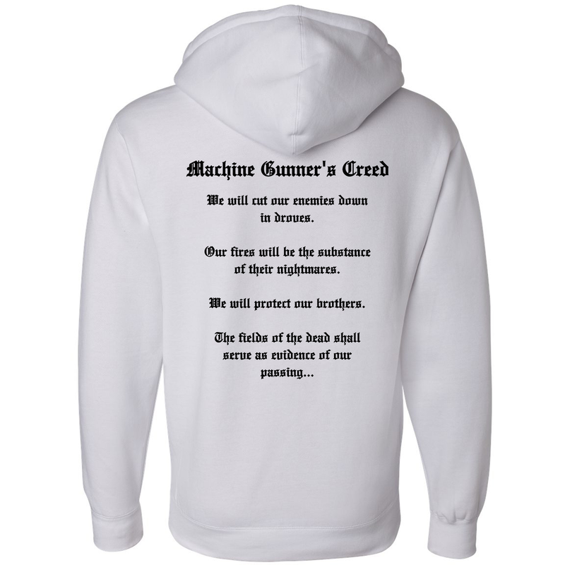 Load image into Gallery viewer, Machine Gunner&#39;s Creed Hoodie
